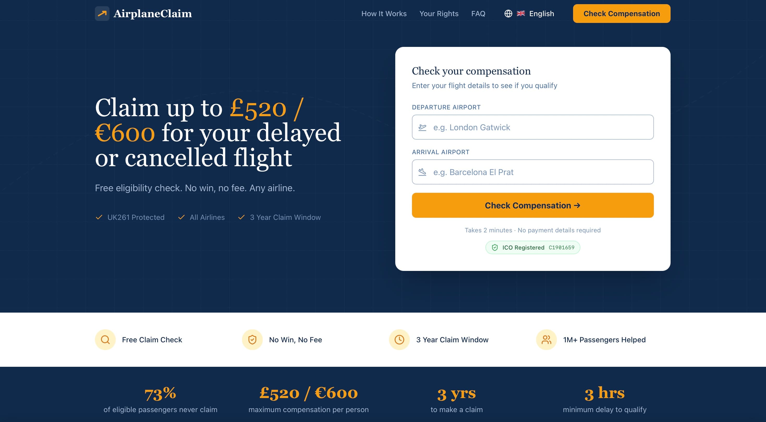 AirplaneClaim screenshot